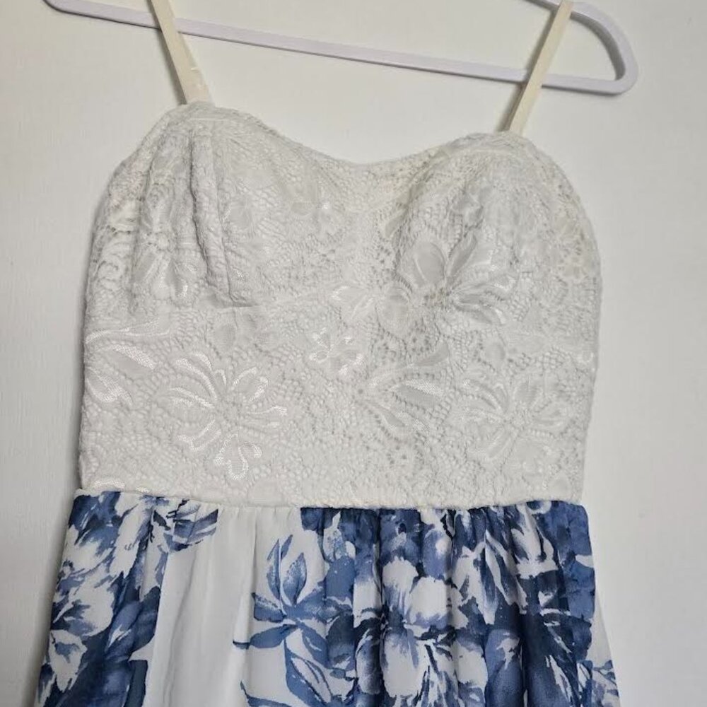 Blue Floral Sundress - Picture 5 of 5